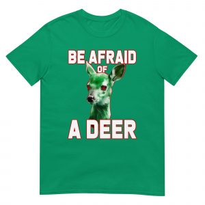 Be Afraid of a Deer (Greens and Blues)